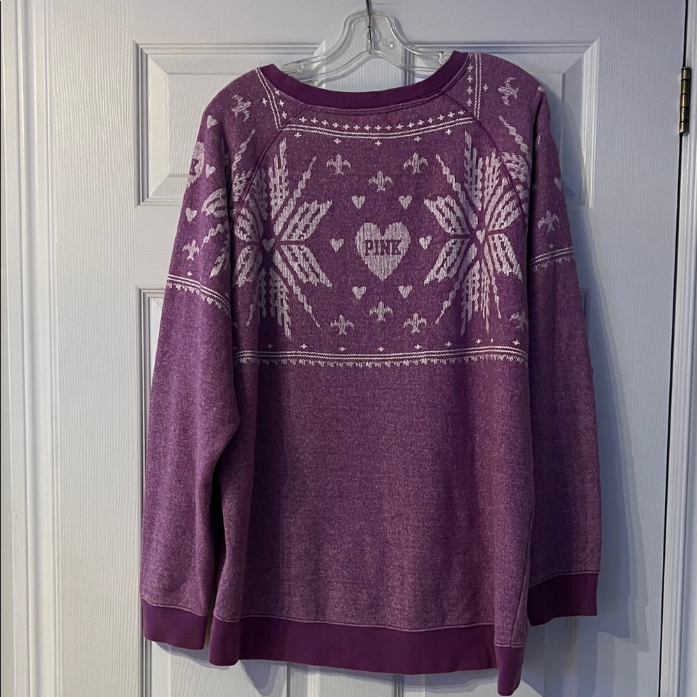 Victoria's Secret PINK Lavender Knit Top - Picture 3 of 3
